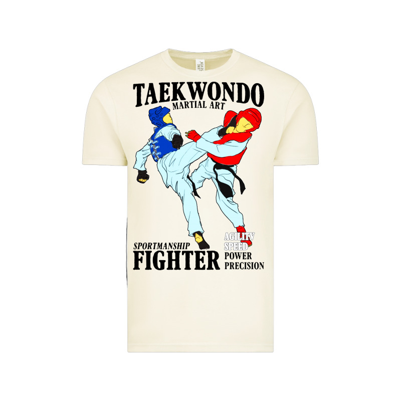 Taekwondo Sport Art Vintage Tee by artisFamous | Teevron