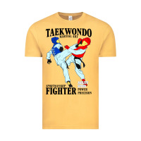 Vintage Mustard taekwondo sport art Vintage Tee - artisFamous