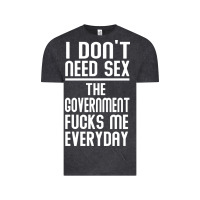 The Government Fucks Me Everyday Vintage Tee | Teevron