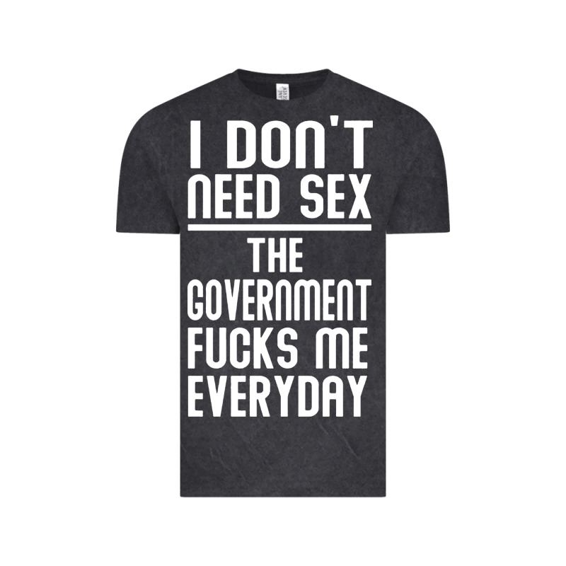 The Government Fucks Me Everyday Vintage Tee by artisFamous | Teevron
