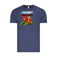 Vintage Denim he man and battle cat Vintage Tee - artisFamous