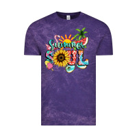 Cloud Purple summer soul Vintage Tee - NancyCooperArtShop