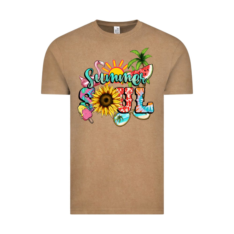 Summer Soul Vintage Tee by NancyCooperArtShop | Teevron