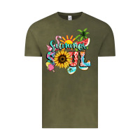 Vintage Olive summer soul Vintage Tee - NancyCooperArtShop