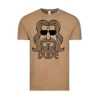 Vintage Coffee dude the big lebowski Vintage Tee - artisFamous