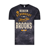Cloud Black Brooks Personalized Name Birthday Gift Vintage Tee - artisFamous