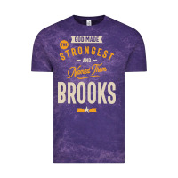 Cloud Purple Brooks Personalized Name Birthday Gift Vintage Tee - artisFamous