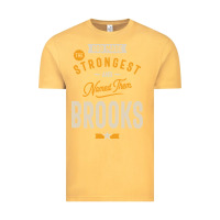 Vintage Mustard Brooks Personalized Name Birthday Gift Vintage Tee - artisFamous