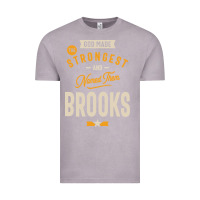 Vintage Zinc Brooks Personalized Name Birthday Gift Vintage Tee - artisFamous