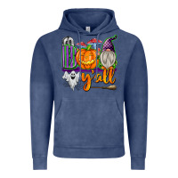Vintage Denim Boo Y'all Vintage Hoodie - texasbilliewilder
