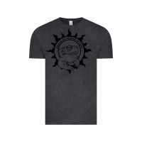 Vintage Black church of the toad of light psychedelic frog Vintage Tee - artisFamous