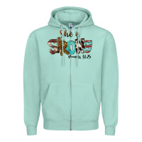 She Is Strong Proverbs 31 25 Zipper Hoodie | Teevron