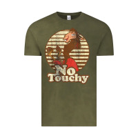 Vintage Olive emperor’s new groove kuzco llama no touchy Vintage Tee - artisFamous