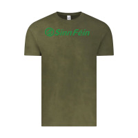 Vintage Olive SINN FÉIN PARTY IN UNITED KINGDOM Vintage Tee - artisFamous