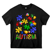 Black autism Heavy Core Tee - JahusDesignShop