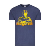 Vintage Denim macgyver actor movie Vintage Tee - artisFamous