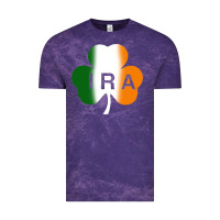 Cloud Purple ira irish lucky shamrock Vintage Tee - artisFamous