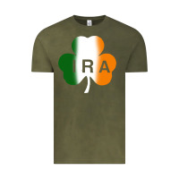 Vintage Olive ira irish lucky shamrock Vintage Tee - artisFamous