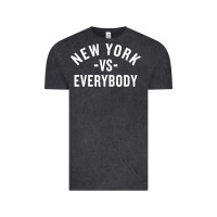 Vintage Black new york vs everybody Vintage Tee - artisFamous