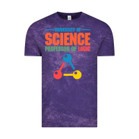 Cloud Purple UNIVERSITY OF SCIENCE PROFESSOR OF LOGIC Vintage Tee - artisFamous