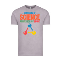 Vintage Zinc UNIVERSITY OF SCIENCE PROFESSOR OF LOGIC Vintage Tee - artisFamous