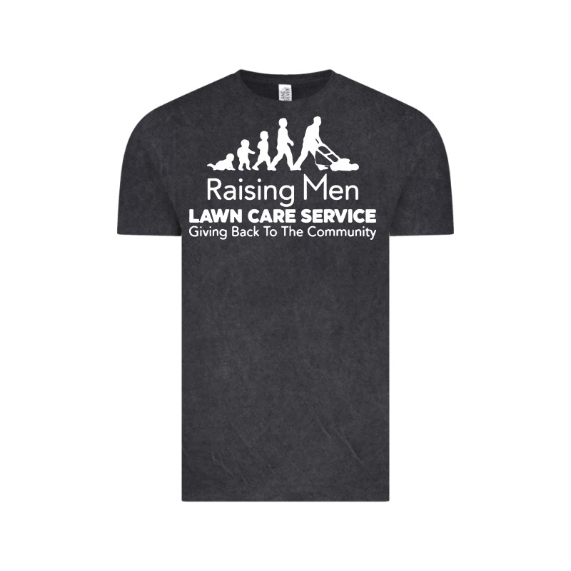 Raising Men Lawn Care Vintage Tee by artisFamous | Teevron