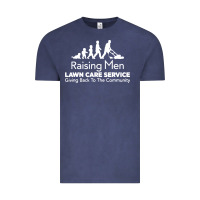 Vintage Denim raising men lawn care Vintage Tee - artisFamous