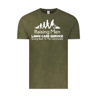 Vintage Olive raising men lawn care Vintage Tee - artisFamous