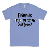 Colony Blue Friends not Food Classic Tee - Bettercallsaul