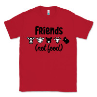 Red Friends not Food Classic Tee - Bettercallsaul