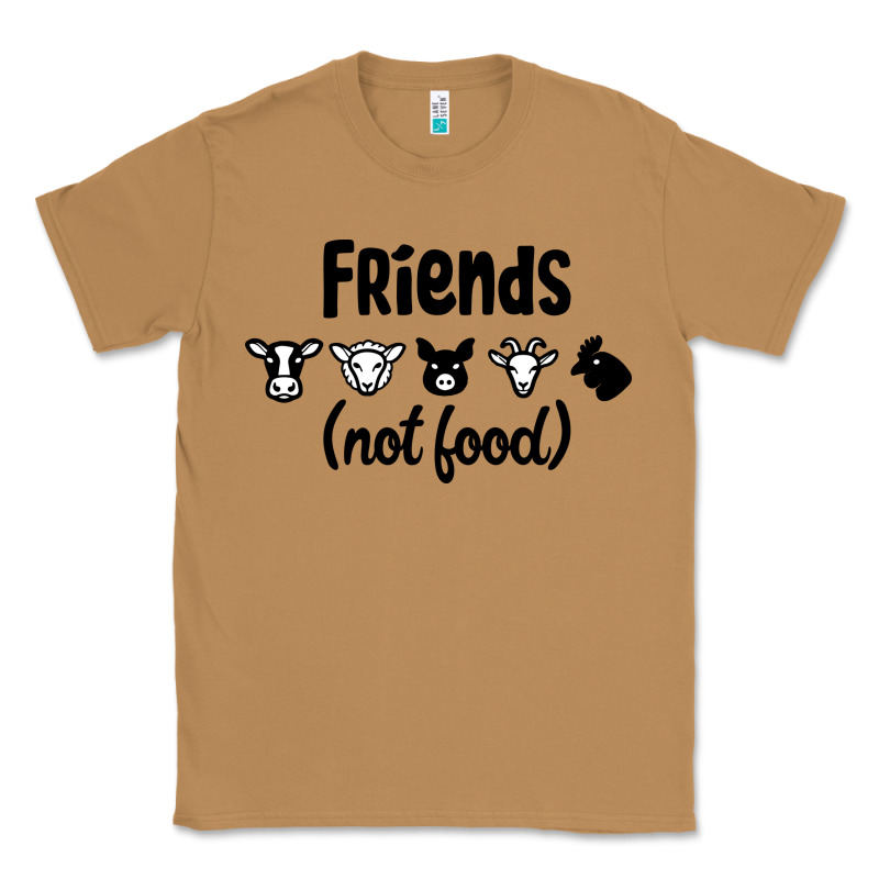 Friends Not Food Classic Tee by Bettercallsaul | Teevron