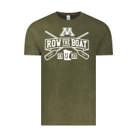 Vintage Olive row the boat minnesota Vintage Tee - artisFamous