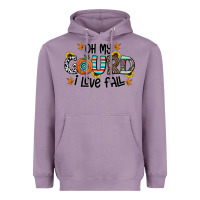 Lavender oh my gourd i love fall Heavyweight Hoodie - CowhideDigitalArt