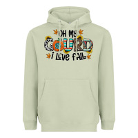 Matcha oh my gourd i love fall Heavyweight Hoodie - CowhideDigitalArt