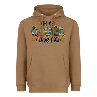 Toasted Coconut oh my gourd i love fall Heavyweight Hoodie - CowhideDigitalArt