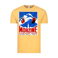 Vintage Mustard Savoie France Blue Vintage Tee - artisFamous