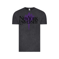 Vintage Black New York University Vintage Tee - artisFamous