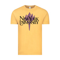 Vintage Mustard New York University Vintage Tee - artisFamous