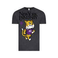 Vintage Black New York University Vintage Tee - artisFamous