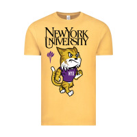 Vintage Mustard New York University Vintage Tee - artisFamous