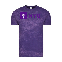 Cloud Purple nyu new york university purple Vintage Tee - artisFamous
