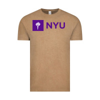 Vintage Coffee nyu new york university purple Vintage Tee - artisFamous