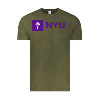Vintage Olive nyu new york university purple Vintage Tee - artisFamous