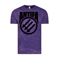Cloud Purple anti blue check action Vintage Tee - artisFamous