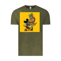 Vintage Olive rat fink 02 Vintage Tee - artisFamous