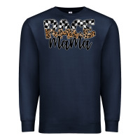 Navy race mama Premium Sweatshirt - SublimationCraftShop