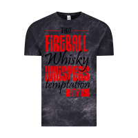Cloud Black fireball whisky whispers Vintage Tee - artisFamous
