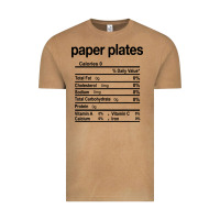 Vintage Camel paper plates nutrition facts funny thanksgiving christmas Vintage Tee - artisFamous