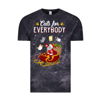 Cloud Black cats for everybody cat christmas ugly christmas sweatshirt Vintage Tee - artisFamous