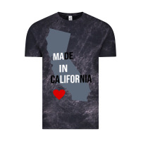 Cloud Black made in california Vintage Tee - artisFamous